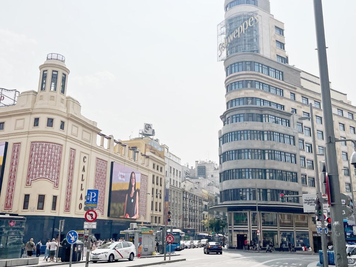 Apartamento Chic4 Luxury Gran Via Madrid Exterior foto